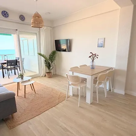 La Palmera - Primera Linea Frontal En Playa San Antonio 쿠엘라